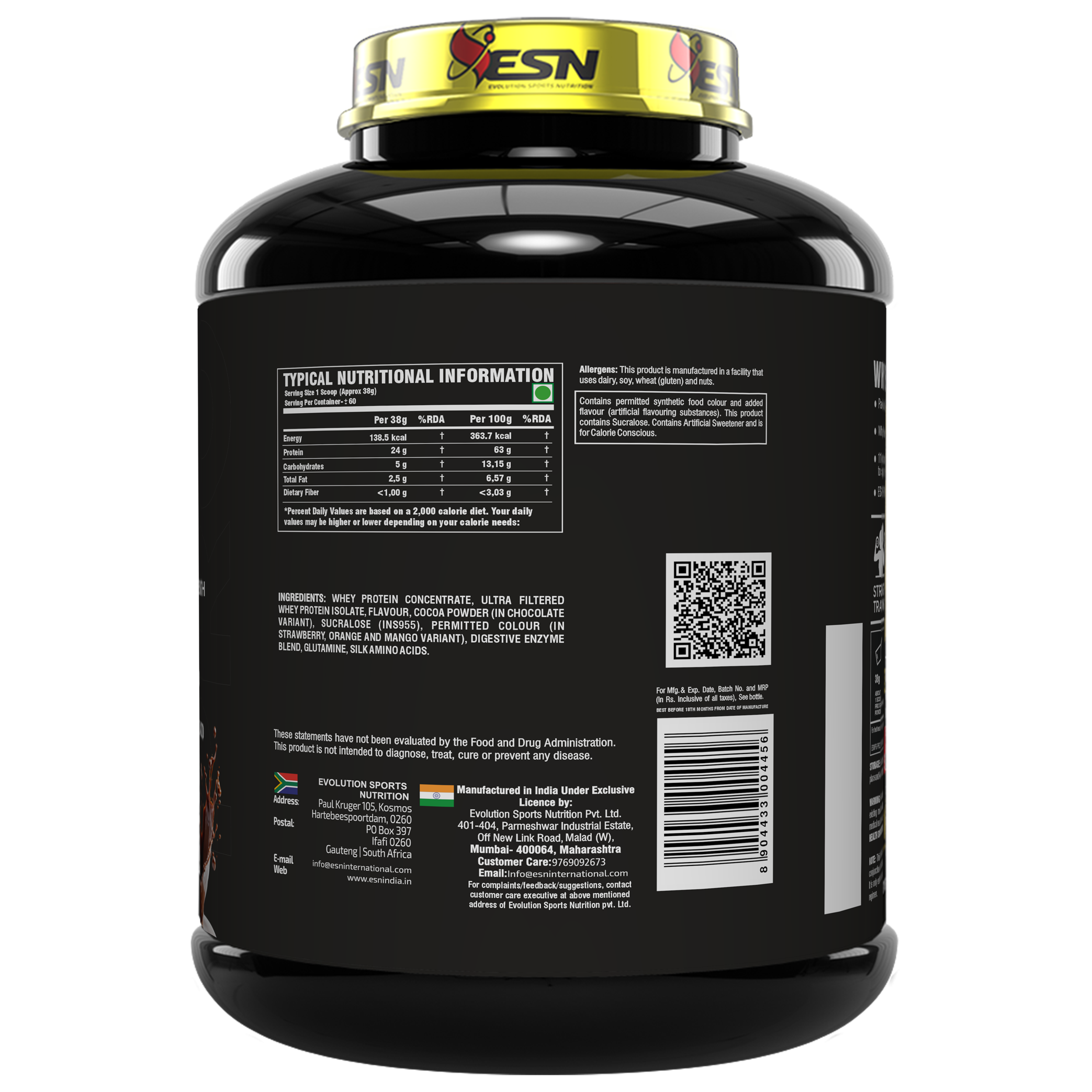 Pro Standard whey