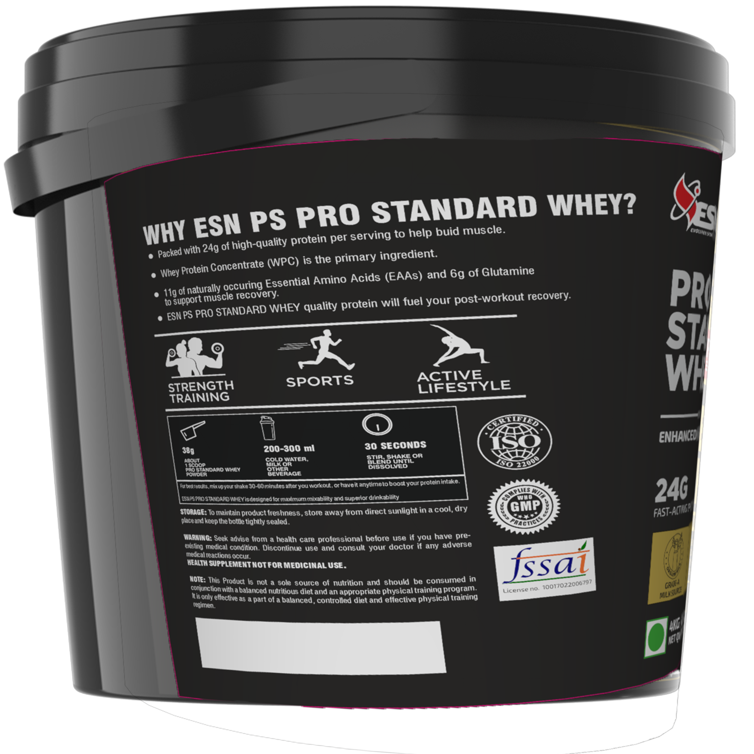 Pro Standard whey