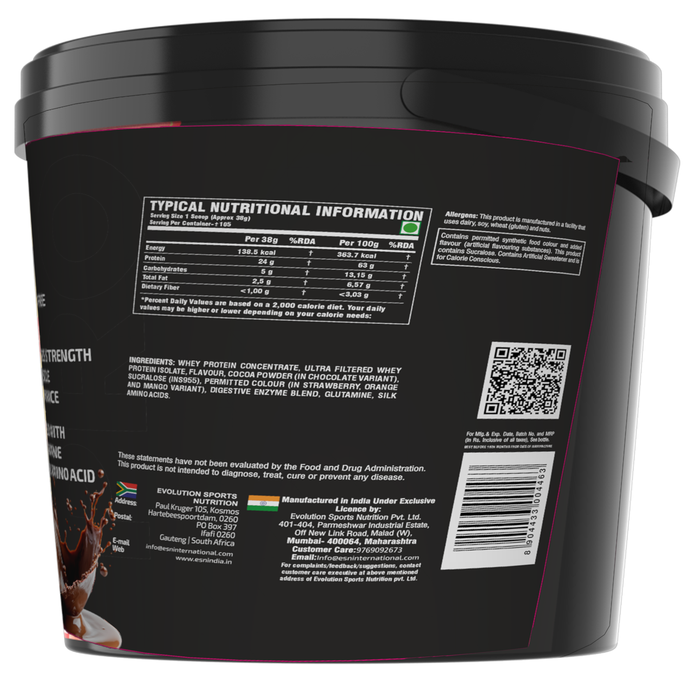 Pro Standard whey