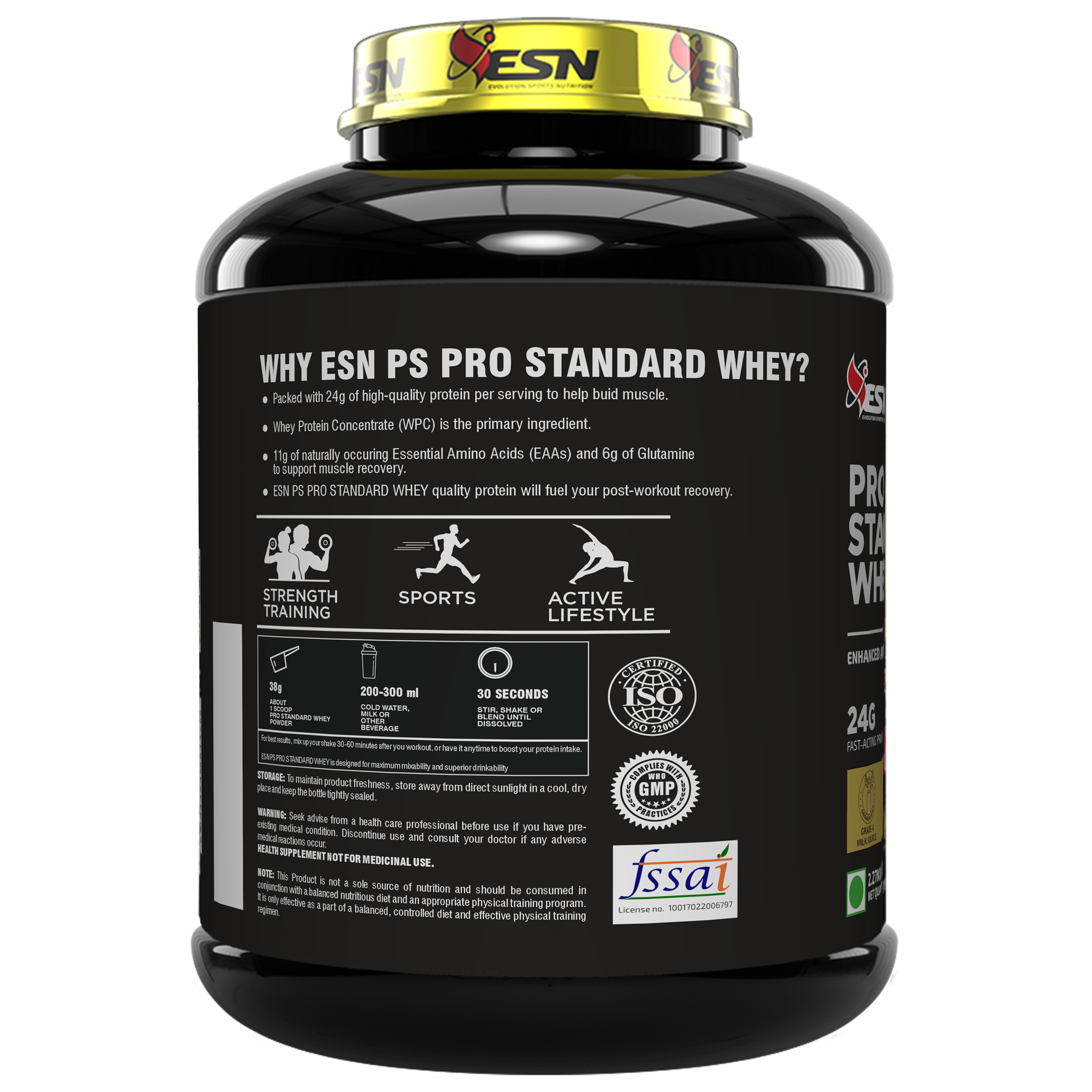 Pro Standard whey
