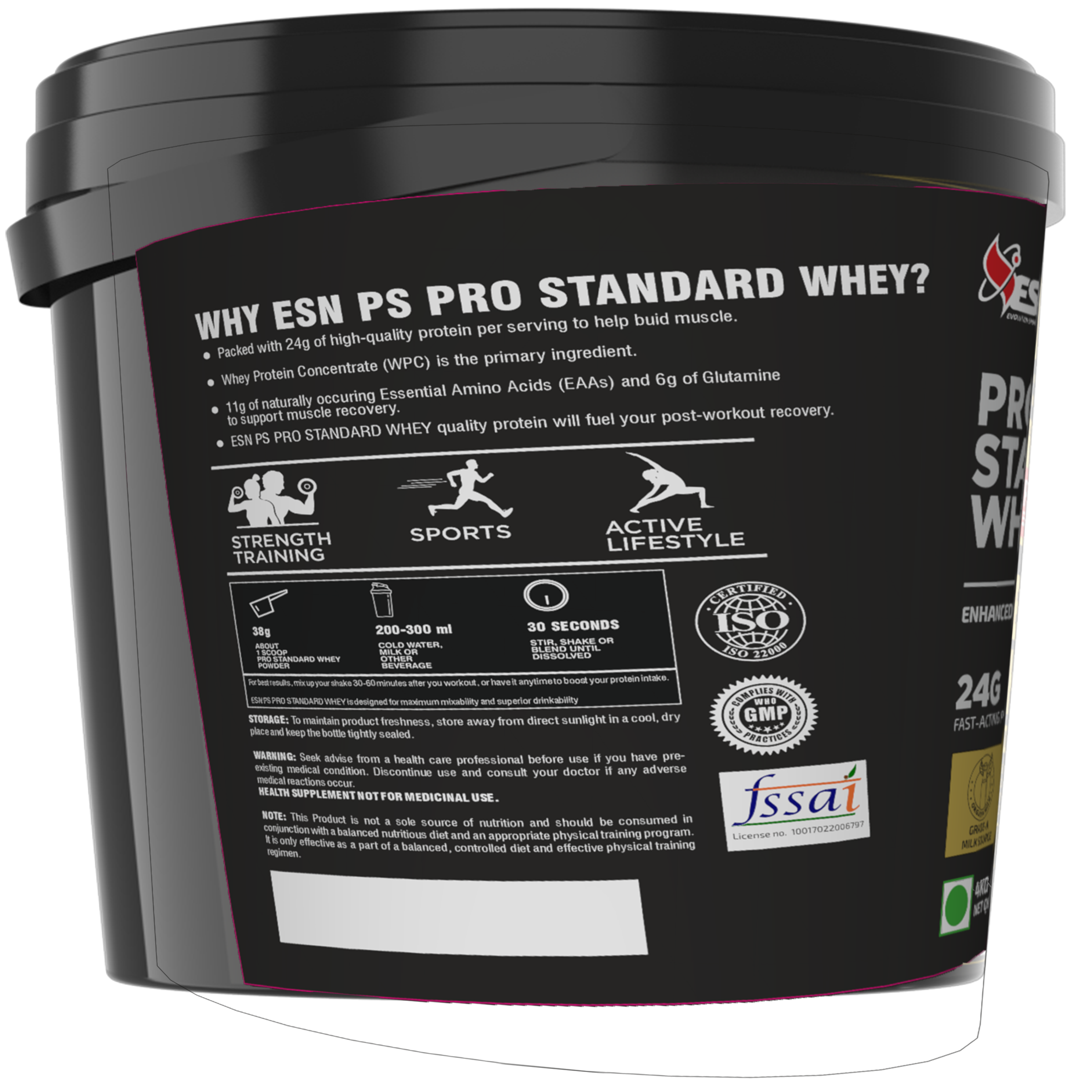 Pro Standard whey
