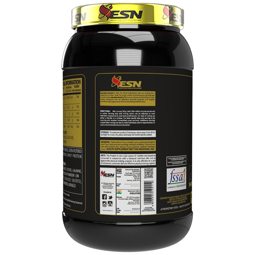 Best Whey Protein for Beginners in India | ESN Whey Delight