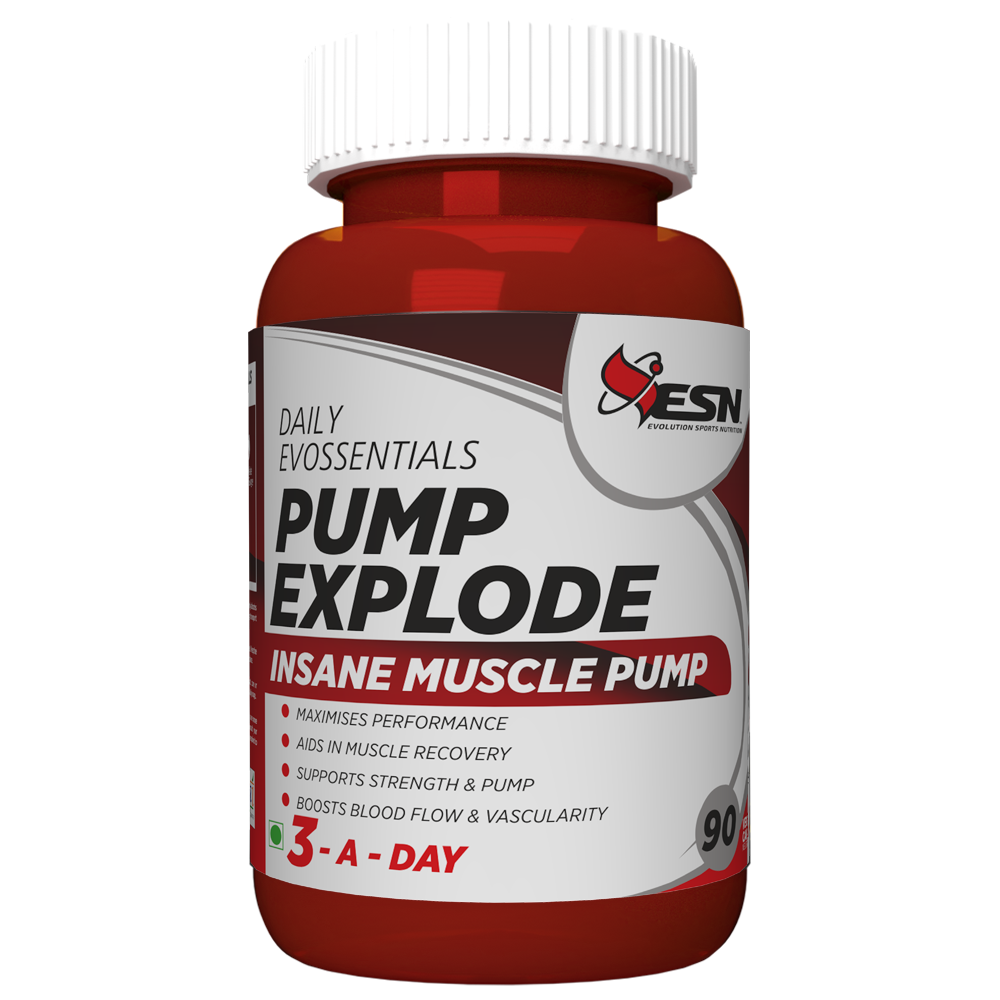 Insane Muscle Pump | ESN Pump Explode Capsules – 90 Caps