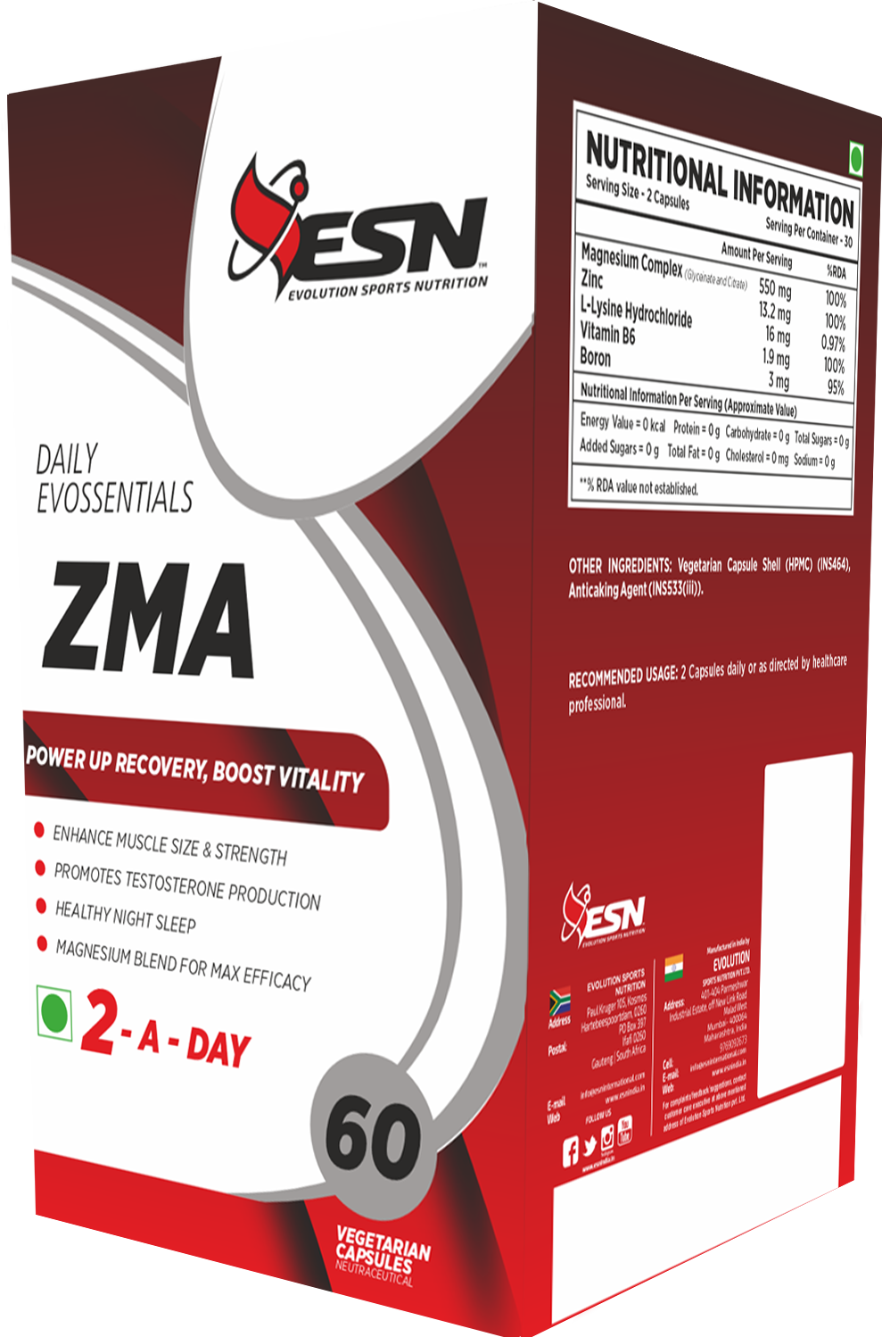 ESN Daily Evossentials ZMA