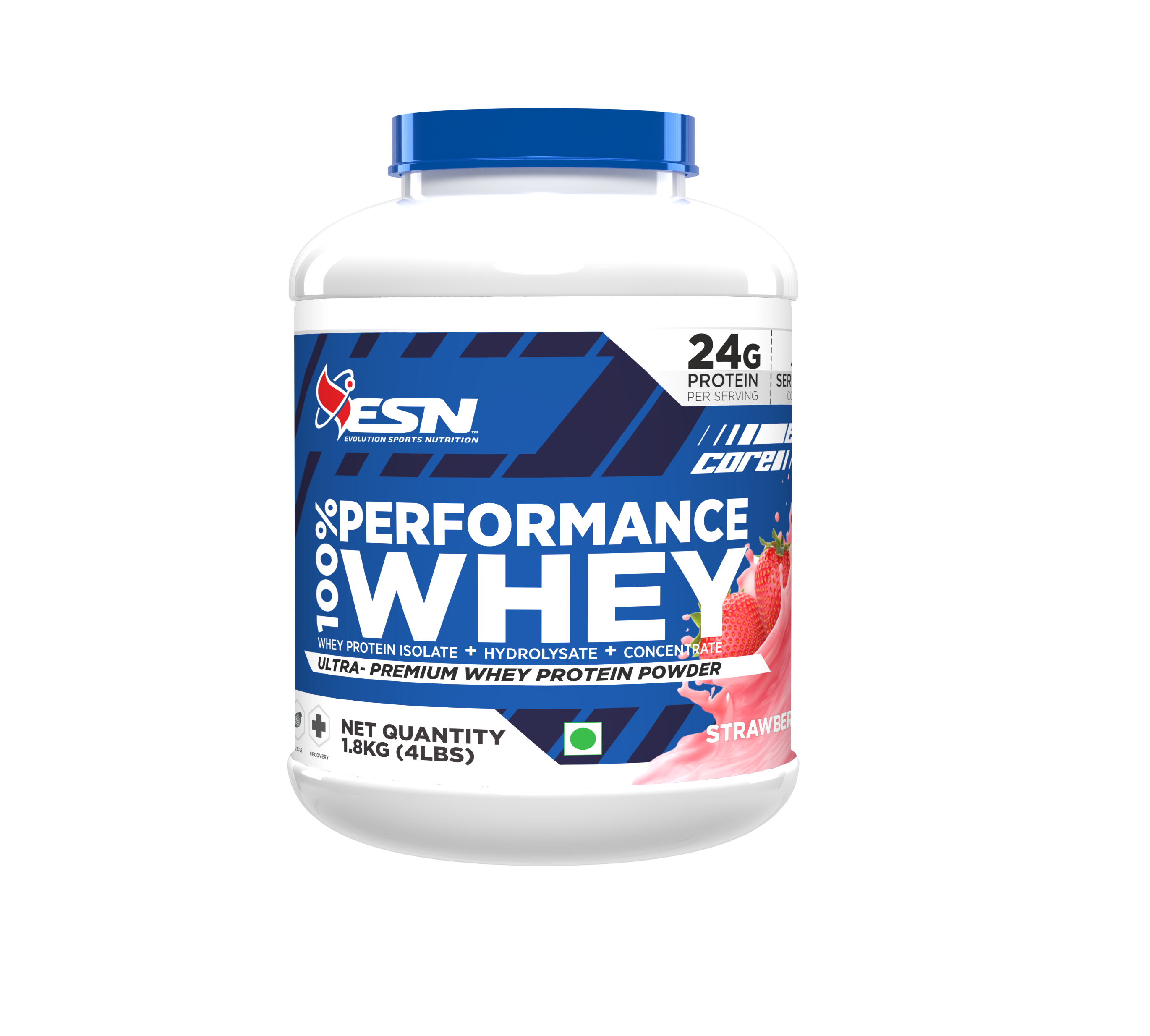 ESN Elite Core 100% Performance Whey Protein | 1.8kg (4 lbs)