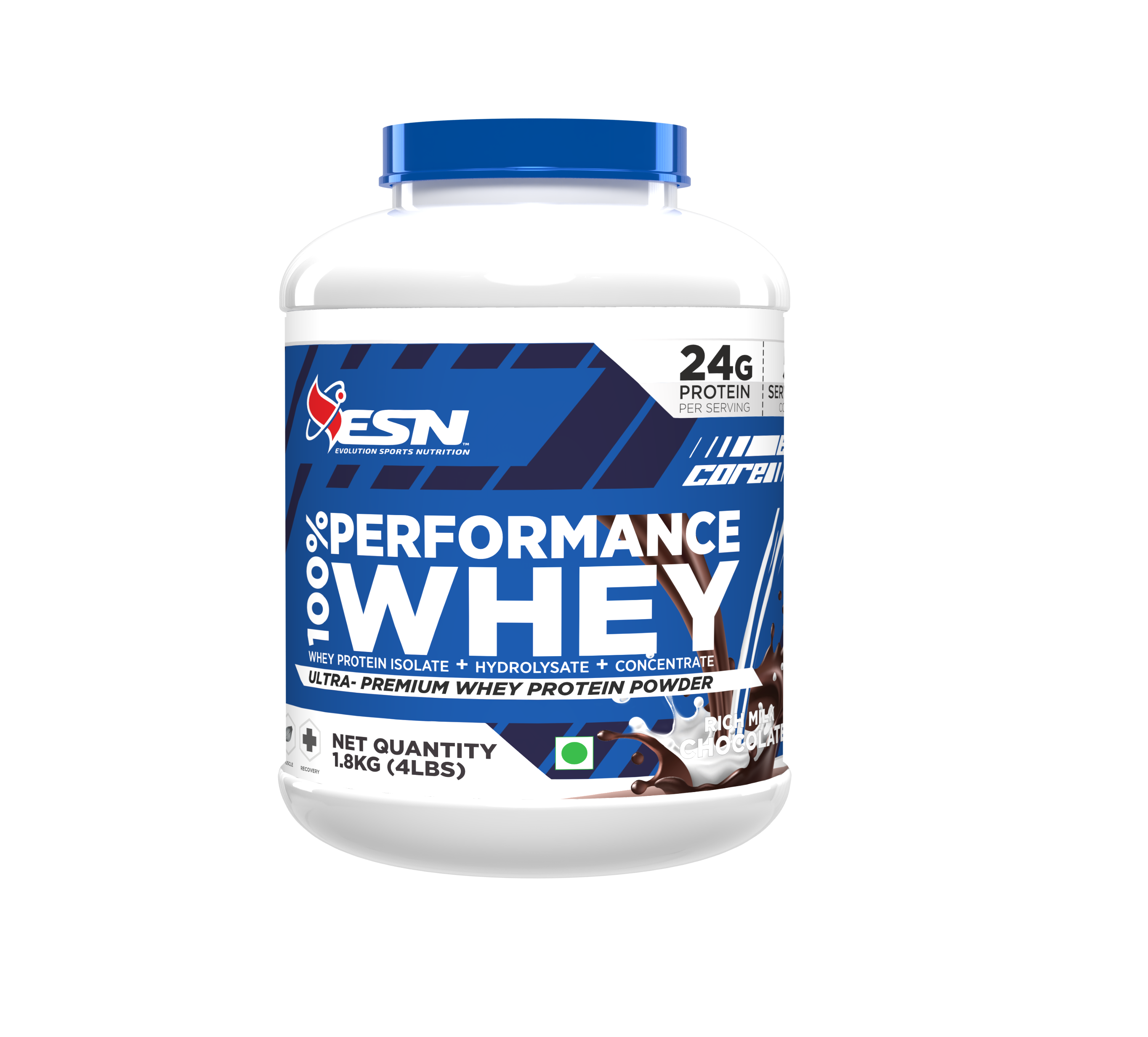 ESN Elite Core 100% Performance Whey Protein | 1.8kg (4 lbs)
