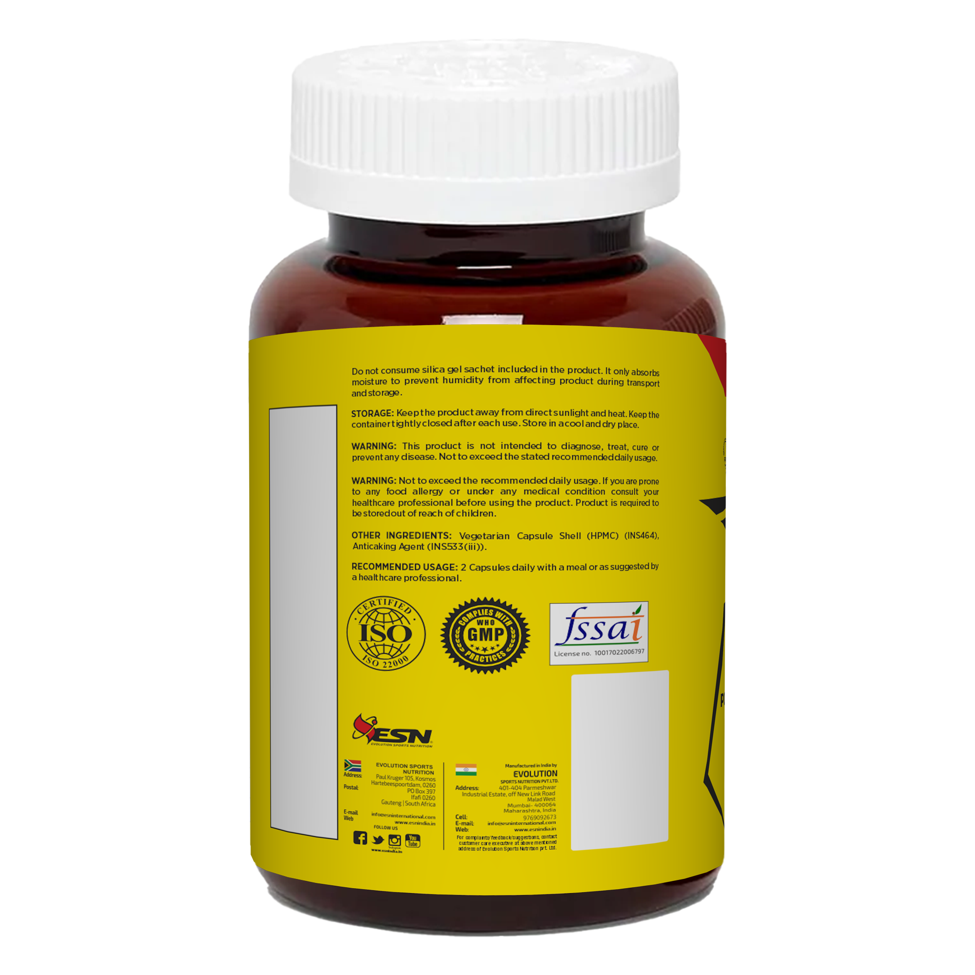 ESN Professional Series Multivitamin for Men – 70 Vegetarian Capsules