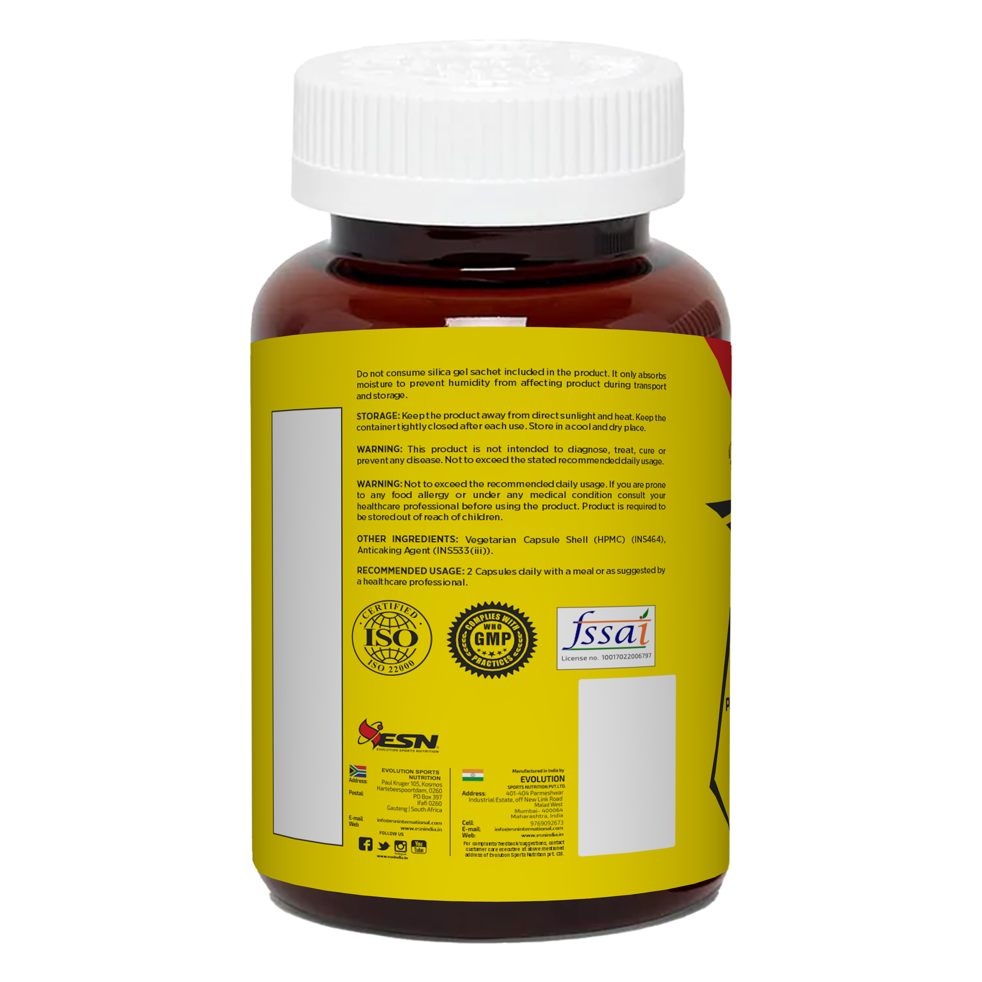 ESN Professional Series  Multivitamin for Women – 70 Vegetarian Capsules