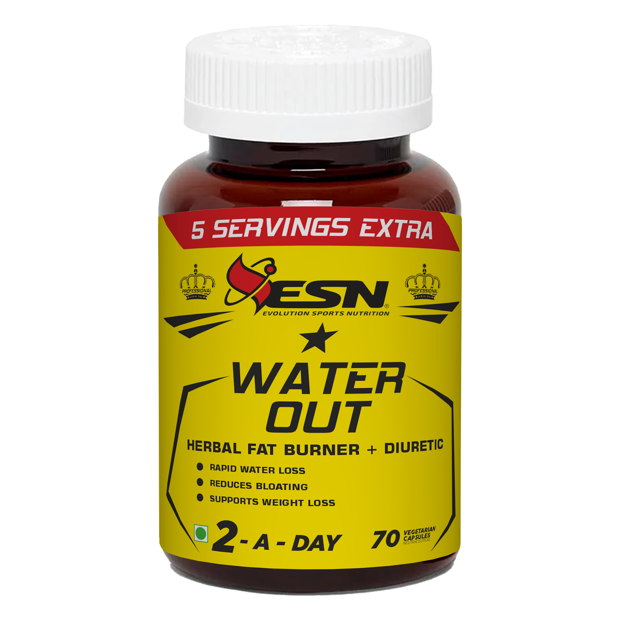 ESN Professional Series Water Out – 70 Vegetarian Capsules