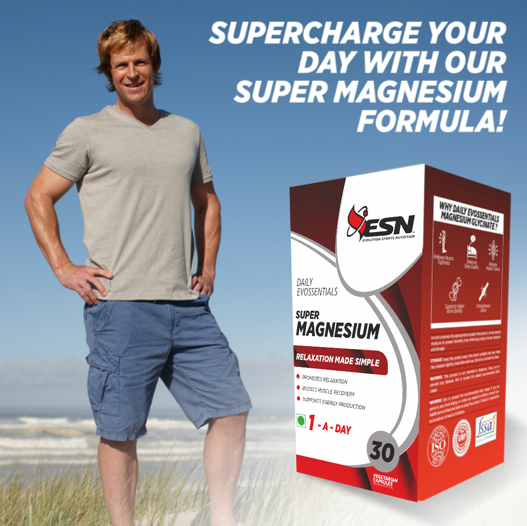 Esn Reddy ESN Daily Evossentials Super Magnesium – 30 Vegetarian Capsules